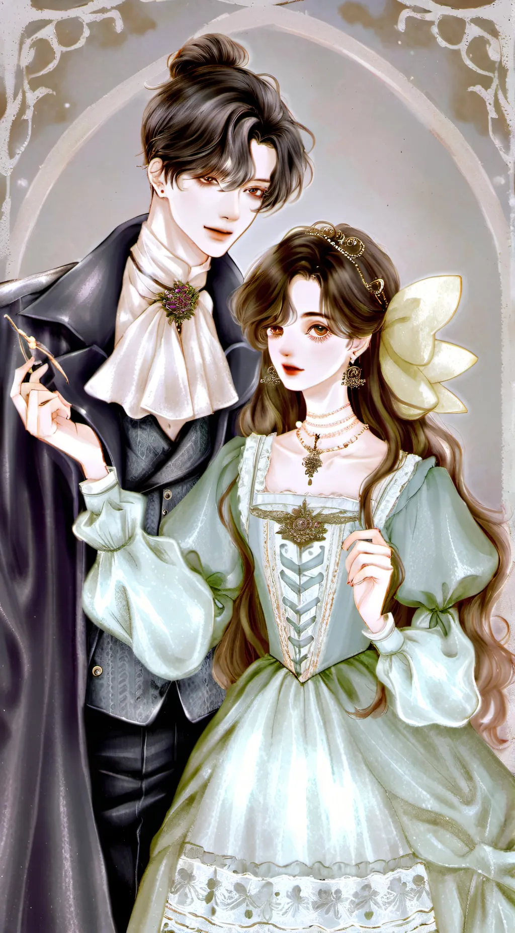 ai character: Xander y Moon background
