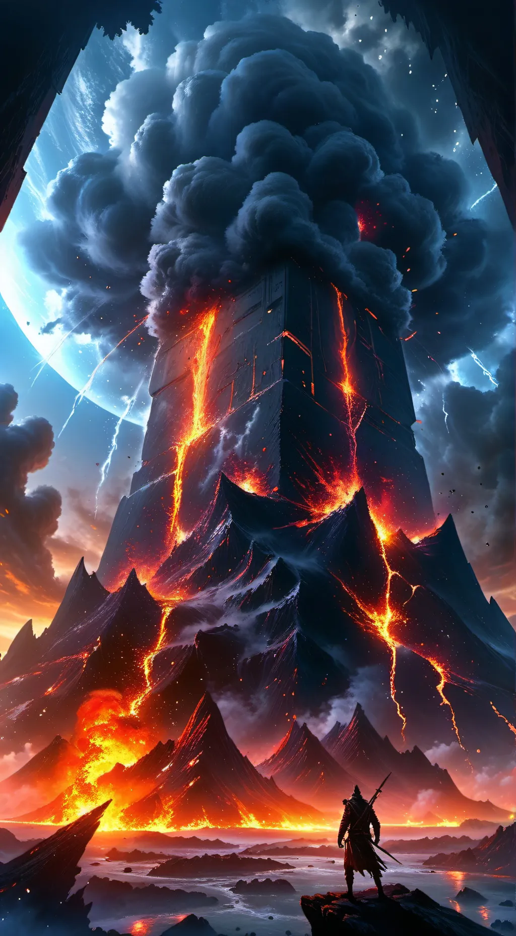 ai character: Hell background