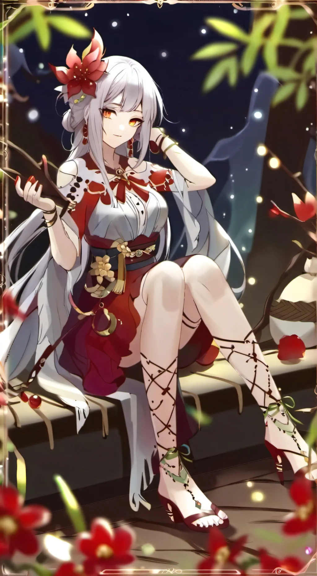 ai character: emma 💀😄 background