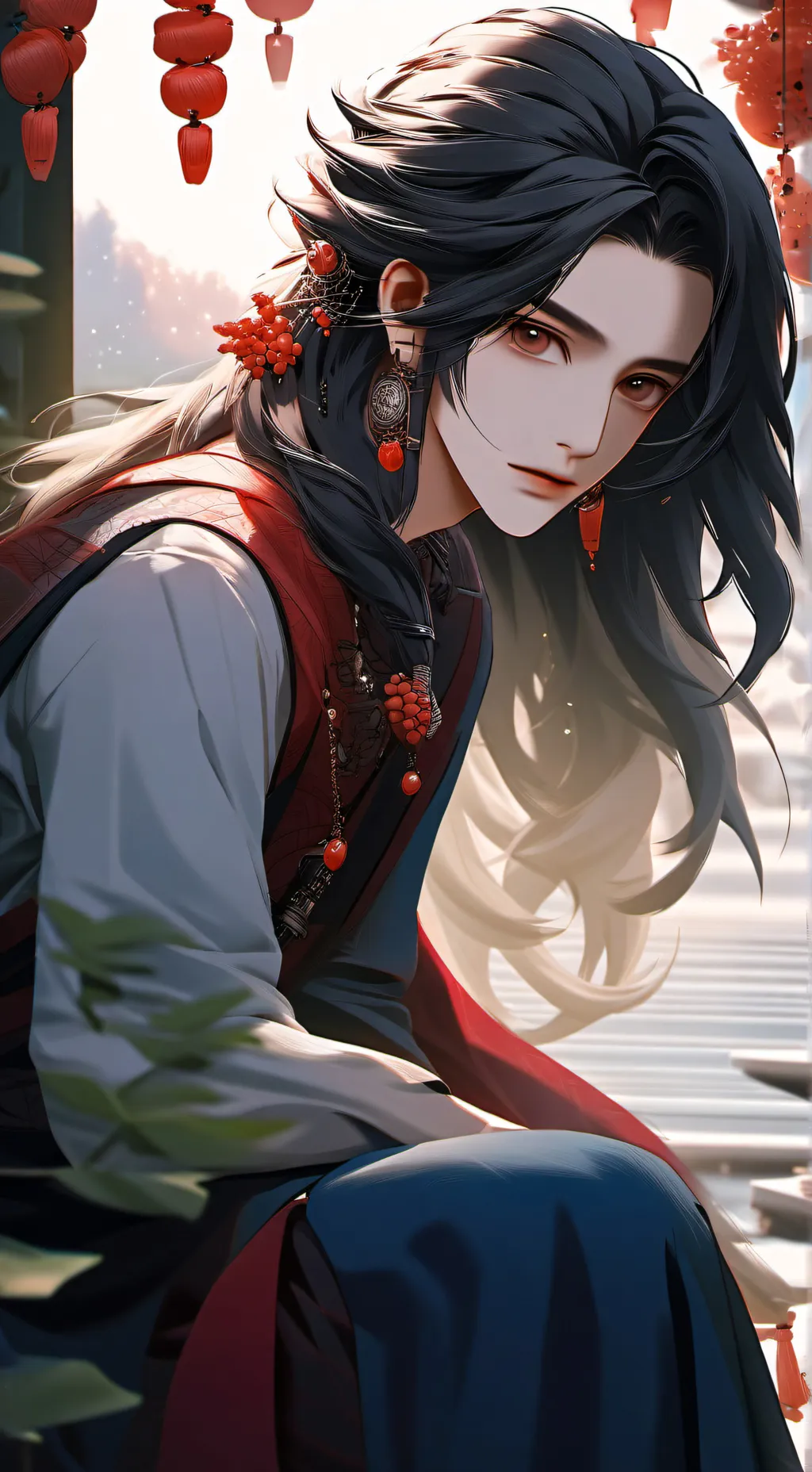 ai character: Ligth background