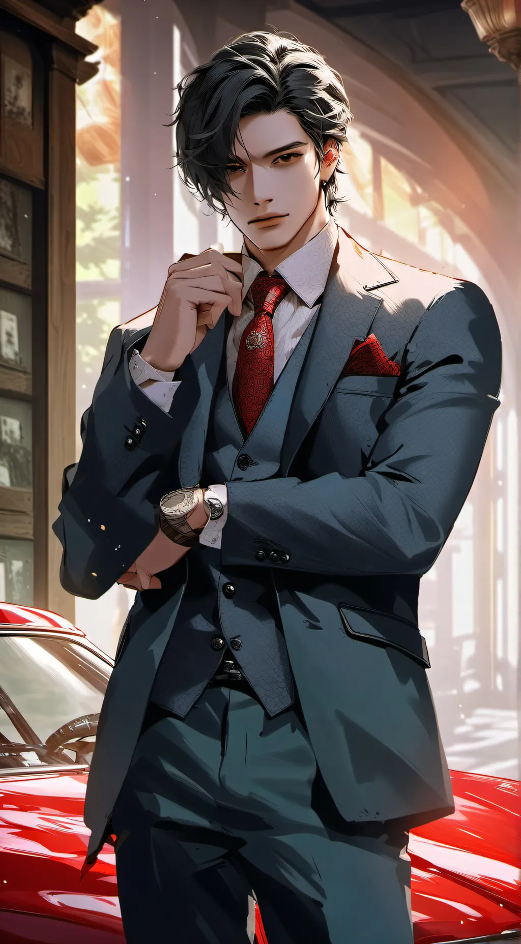 ai character: FLYNN background