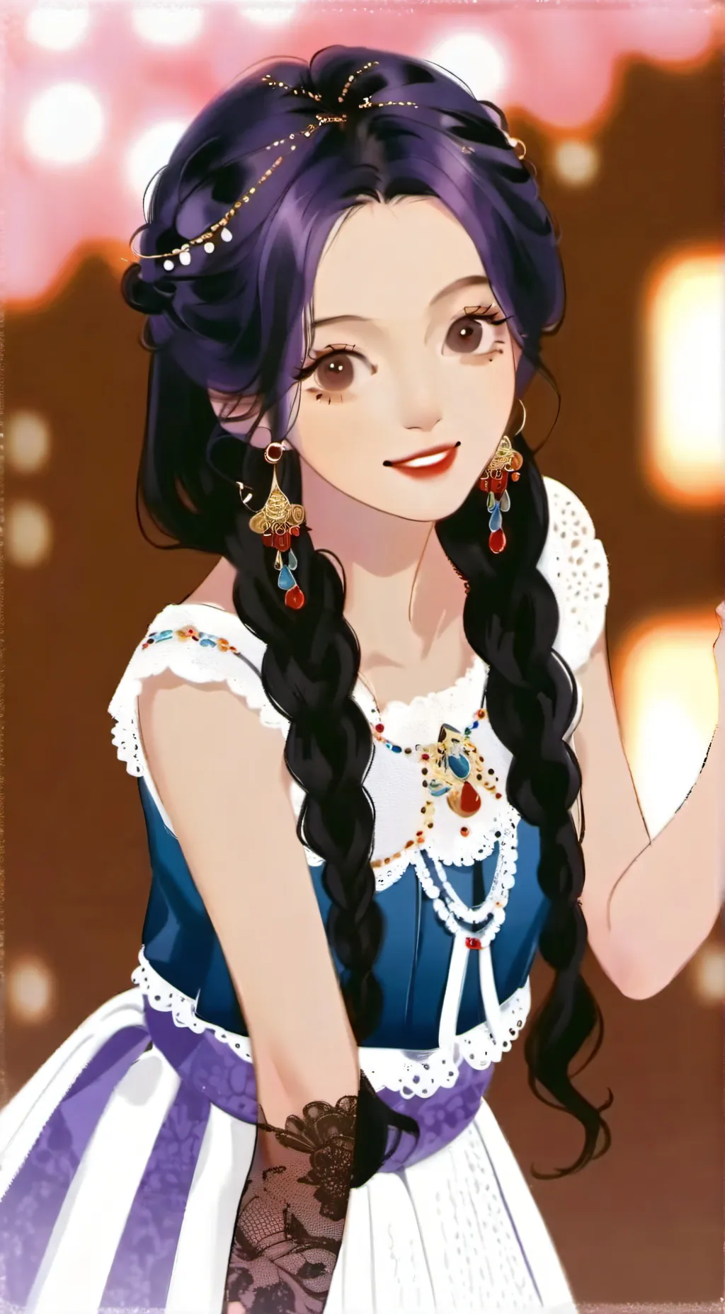 ai character: kpdh plot twist background