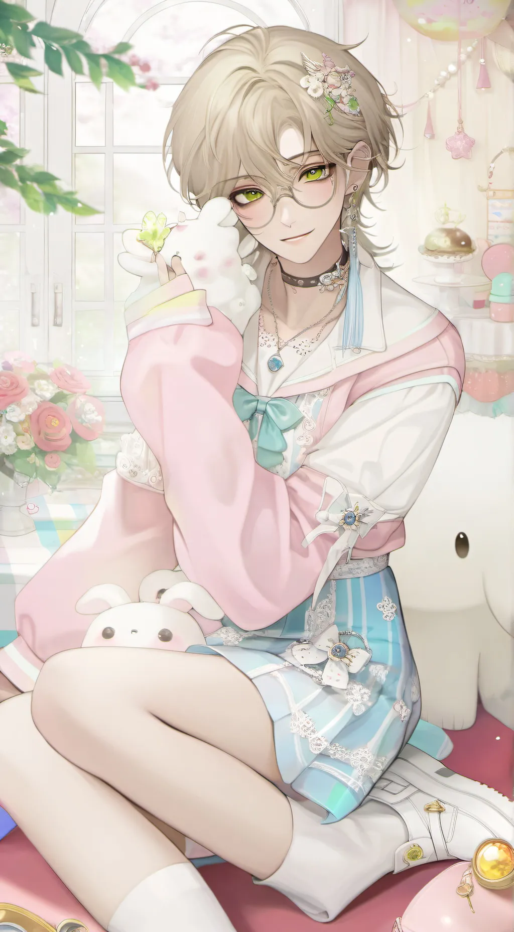 ai character: devan background