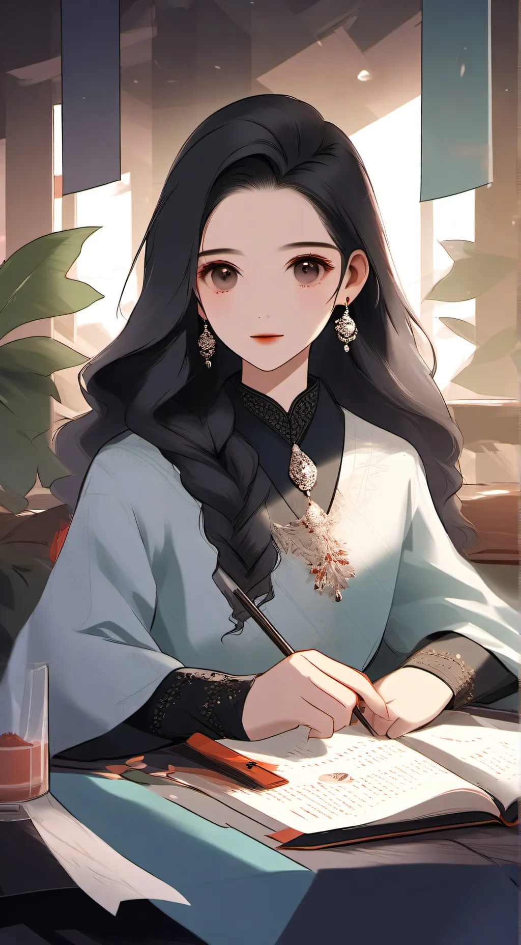 ai character: Lily background