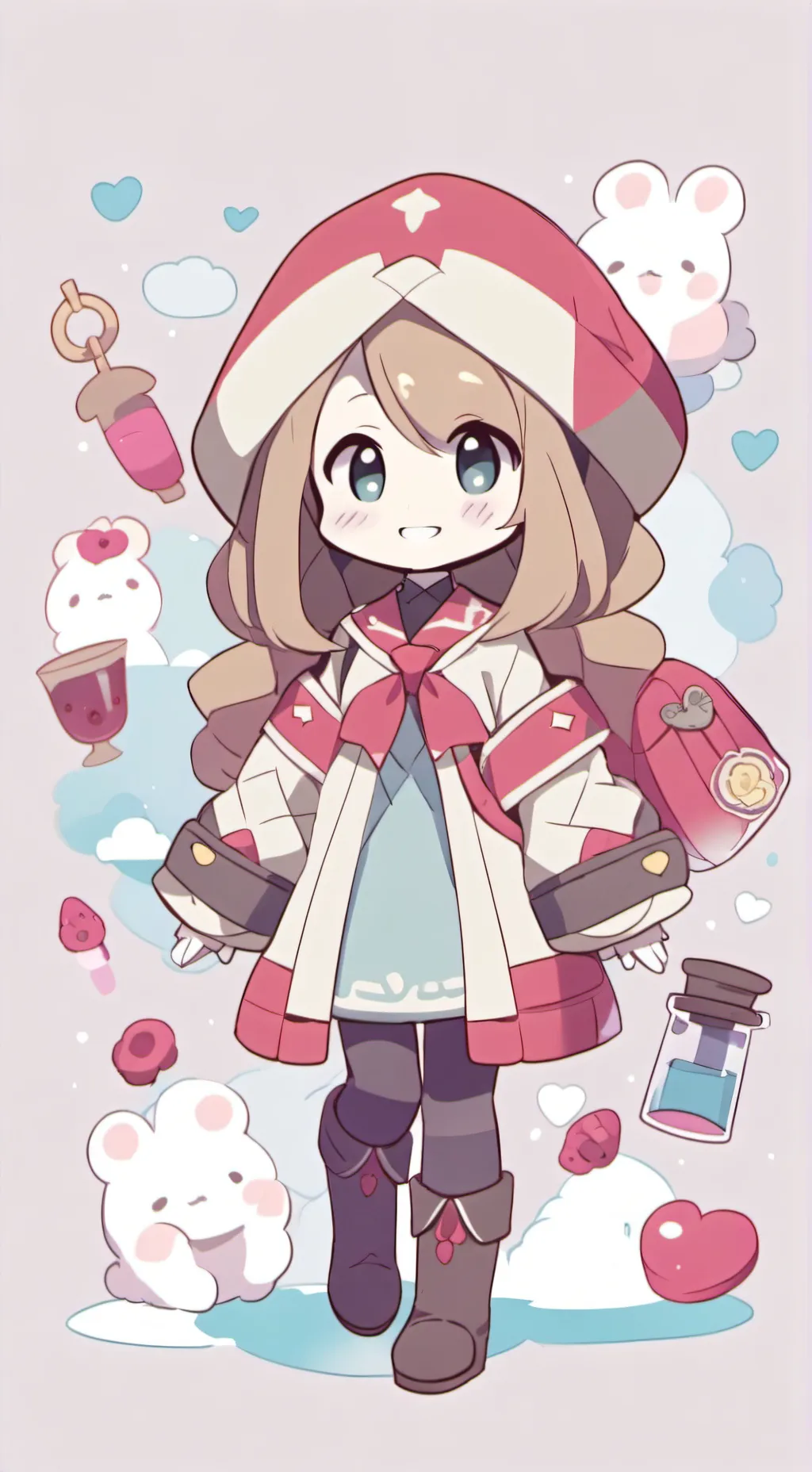 ai character: Karin background
