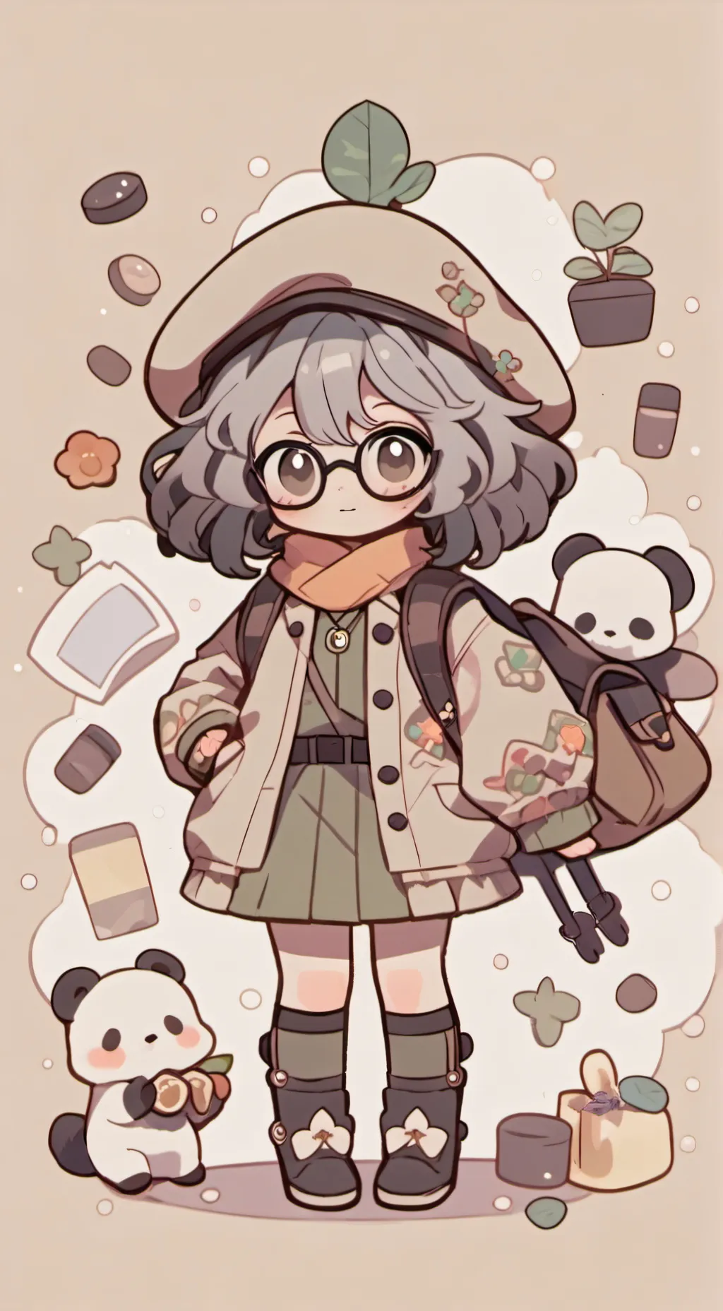 ai character: ★YO y Sarahí★ background
