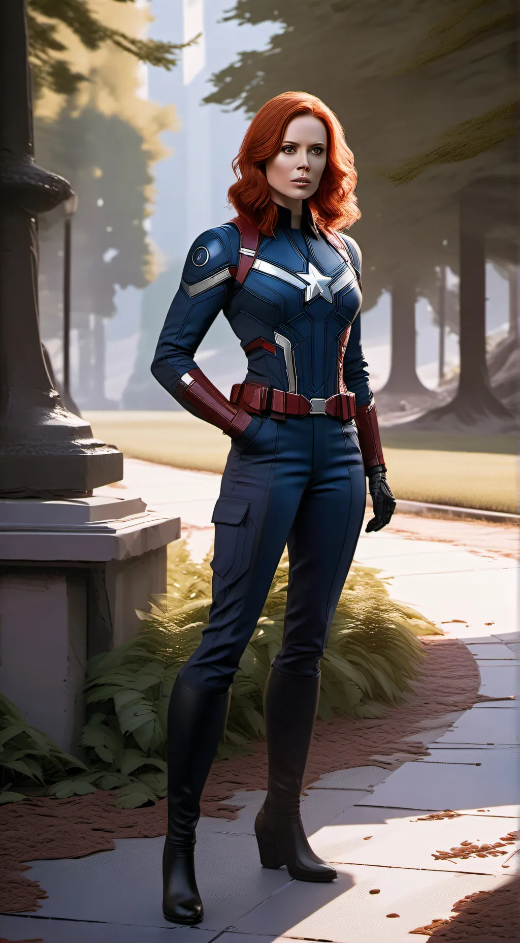 ai character: The Avengers  background