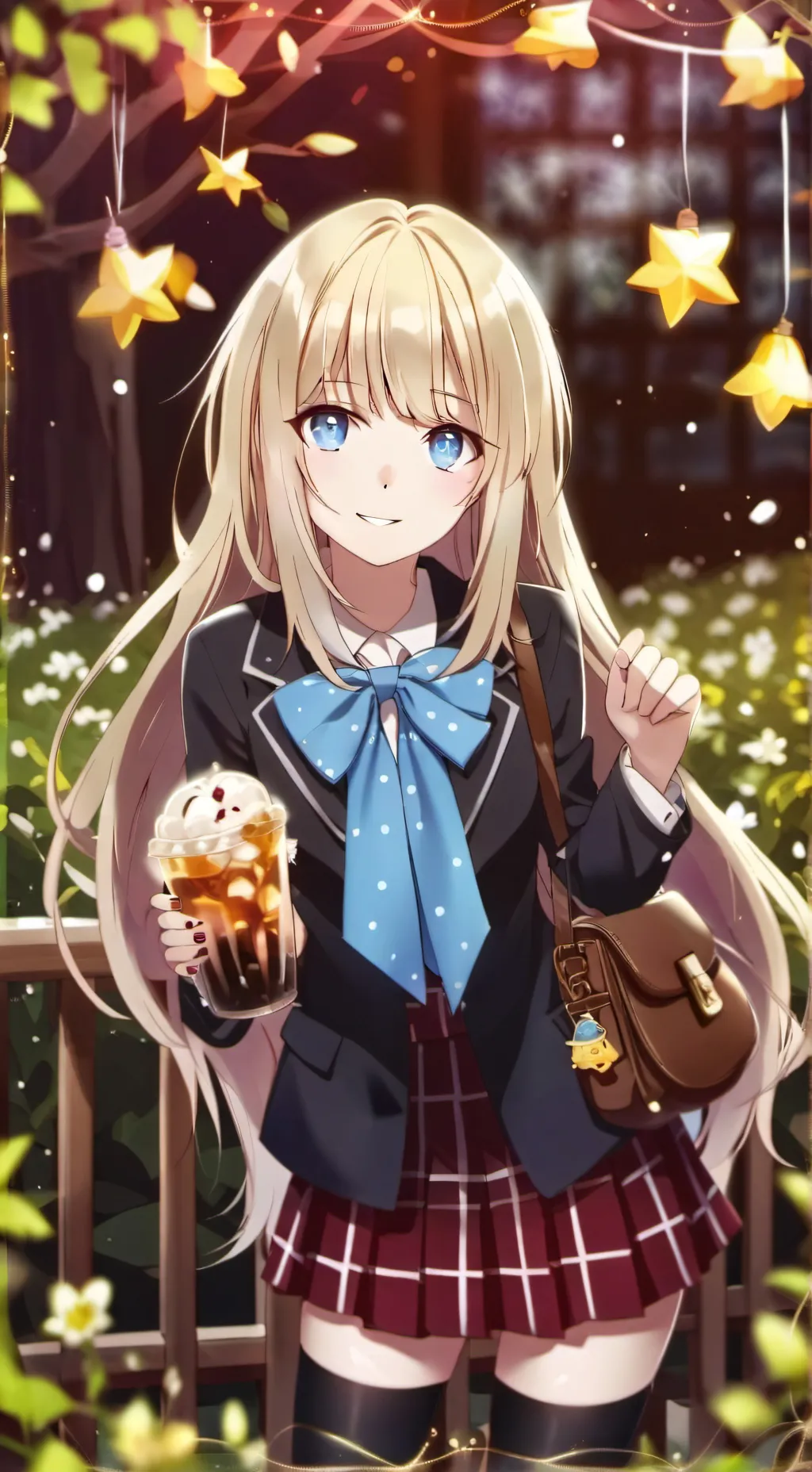 ai character: Katie  background