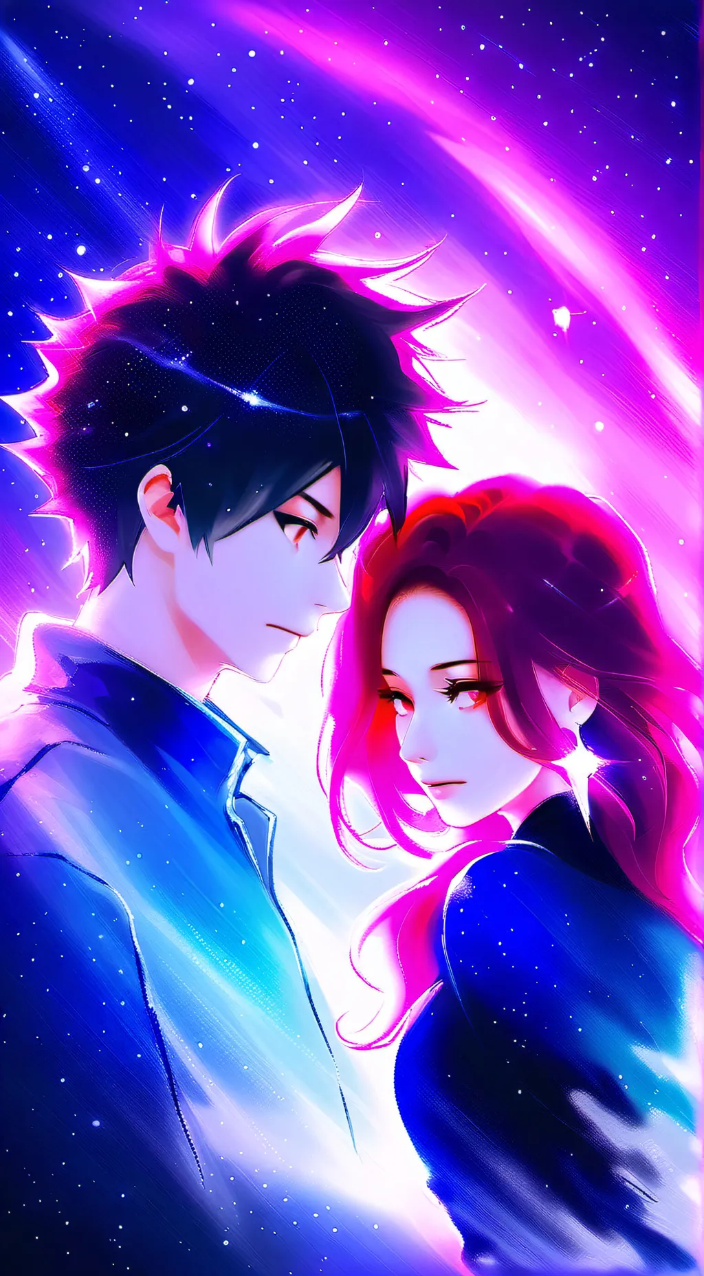 ai character: Mina x Kirishima background
