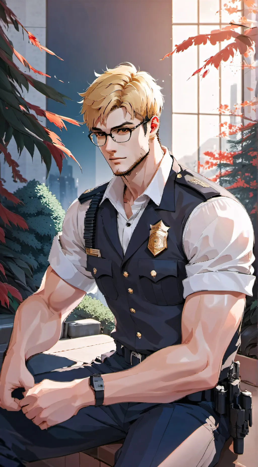 ai character: William Vanevier background