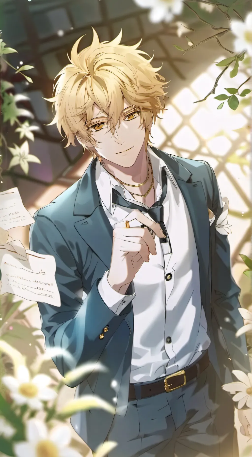 ai character: Tangled Hearts background