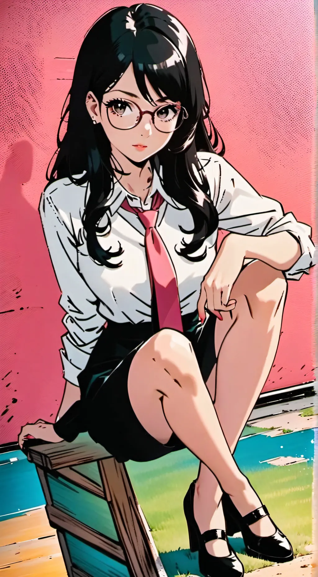 ai character: Jessie Lopez Cruz  background