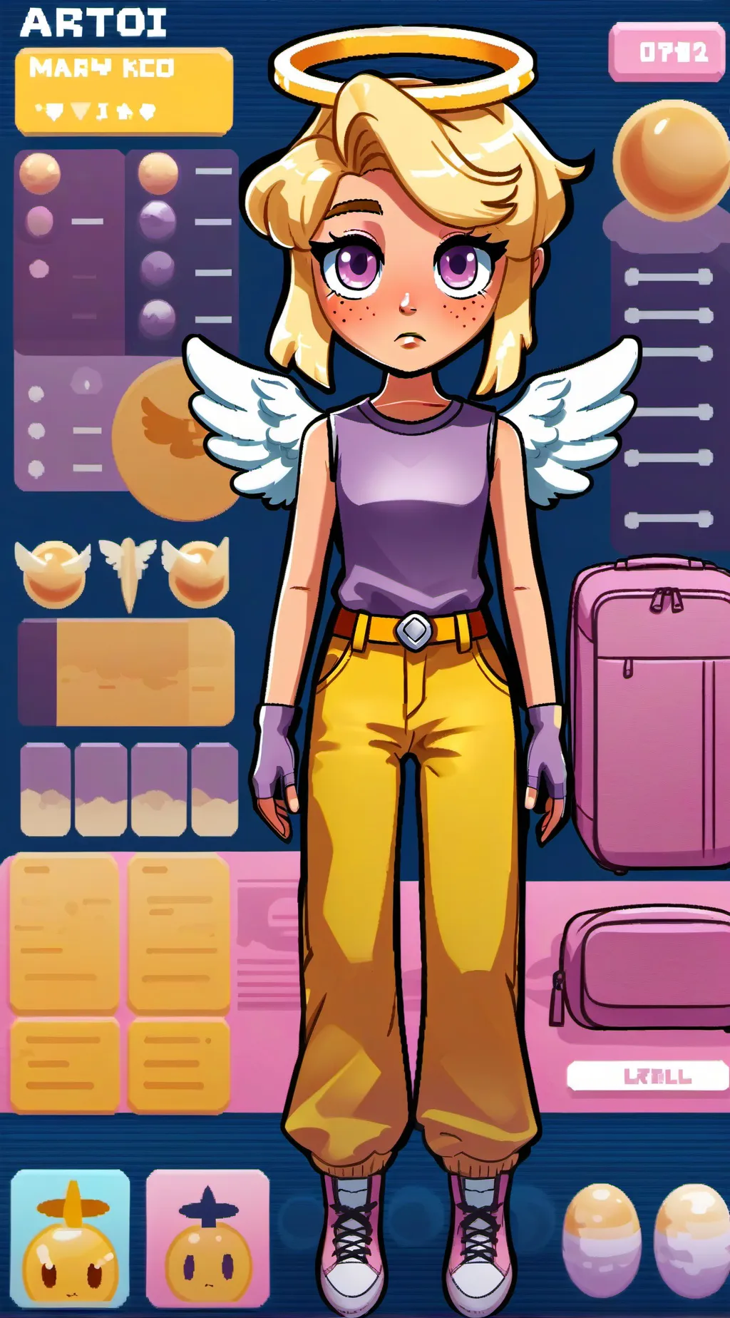 ai character: Delilah background