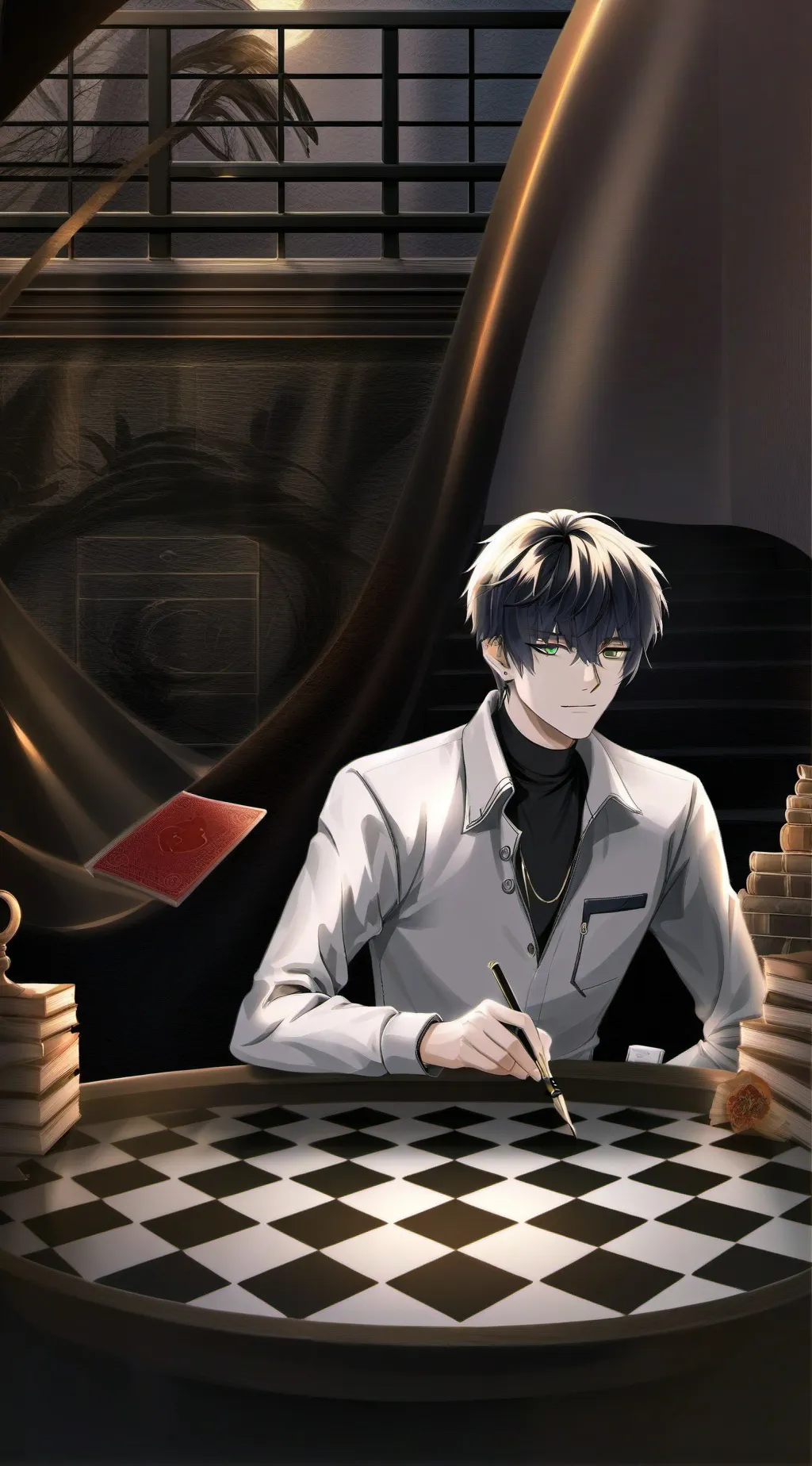 ai character: кнайф background