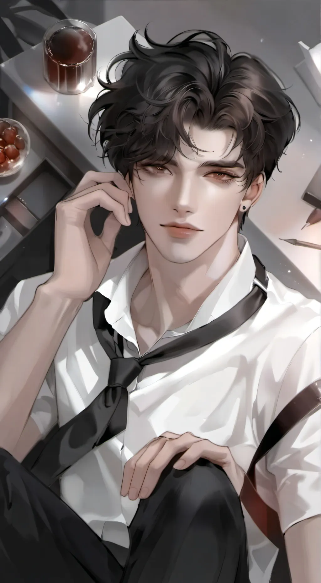ai character: Matthew  background