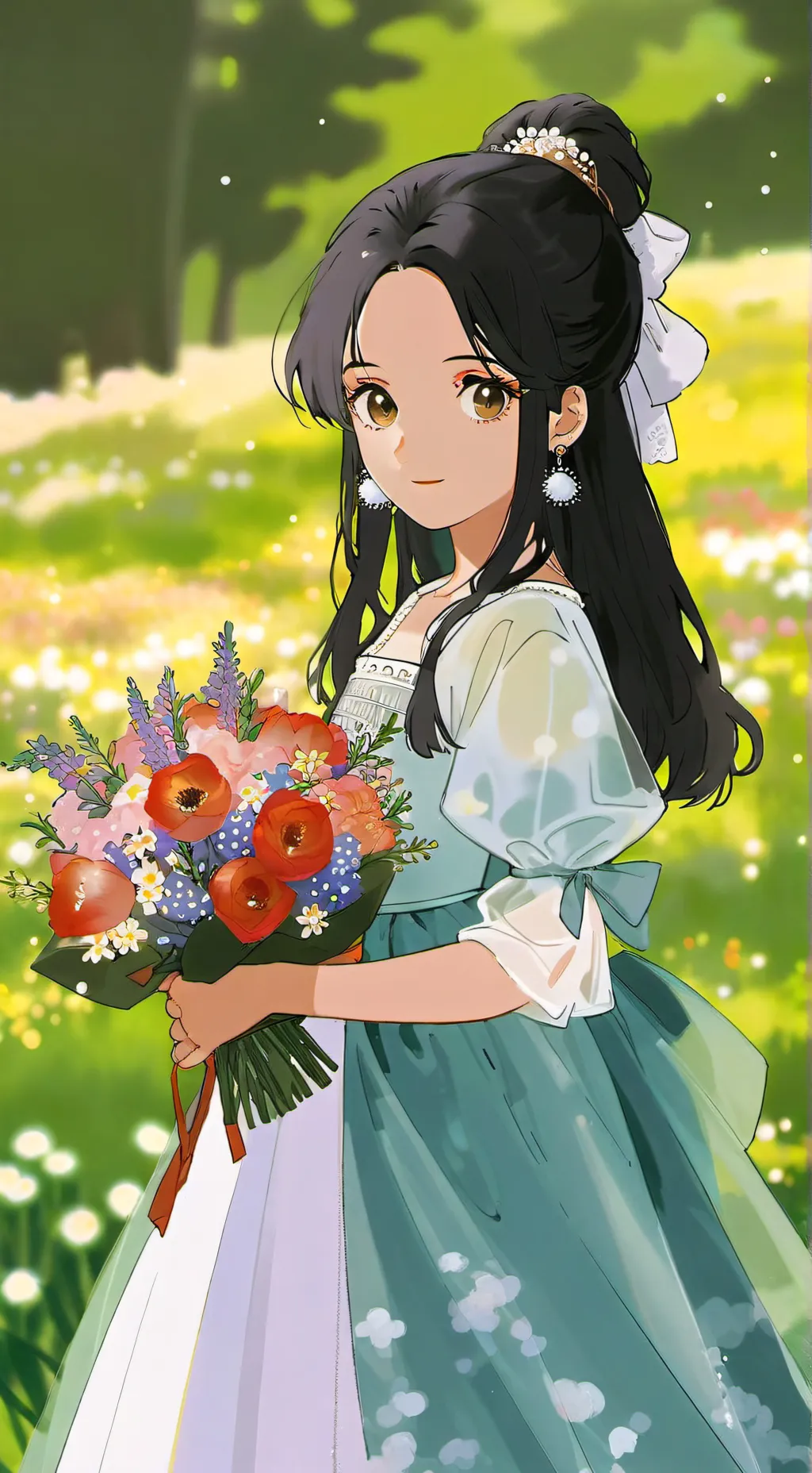 ai character: Madre y ¿Mama? background