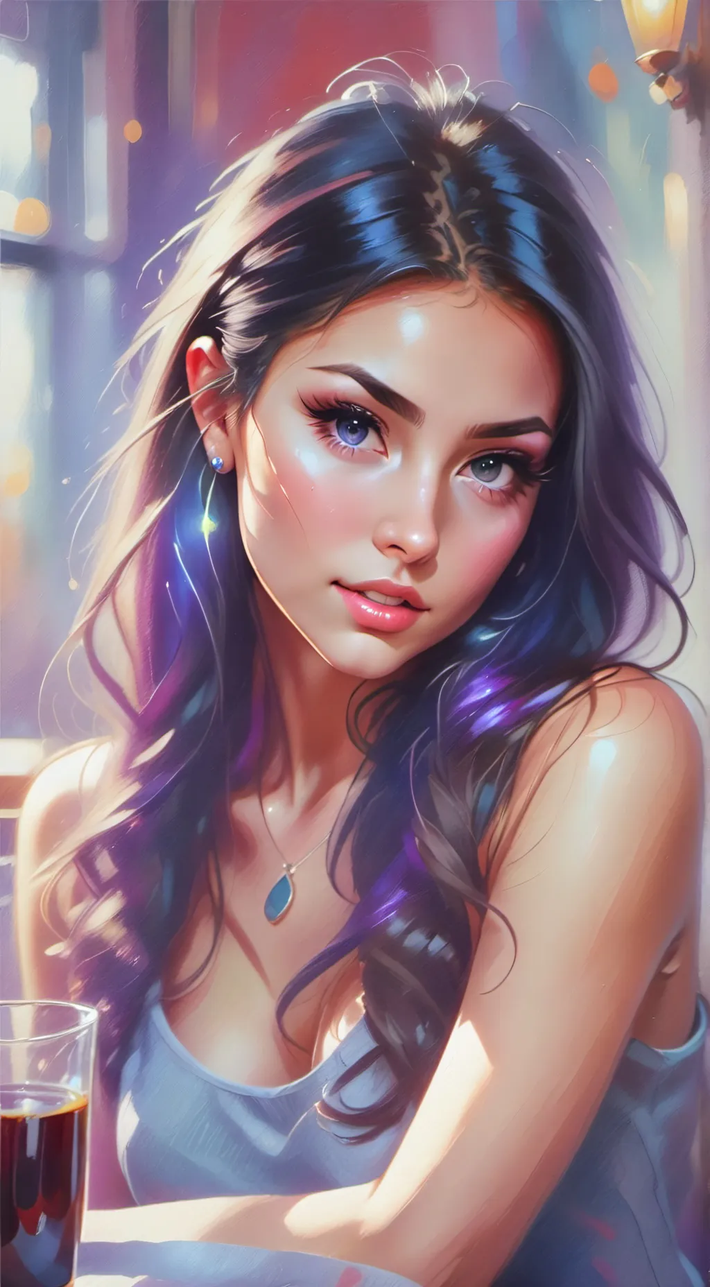 ai character: Daniela Restrepo background