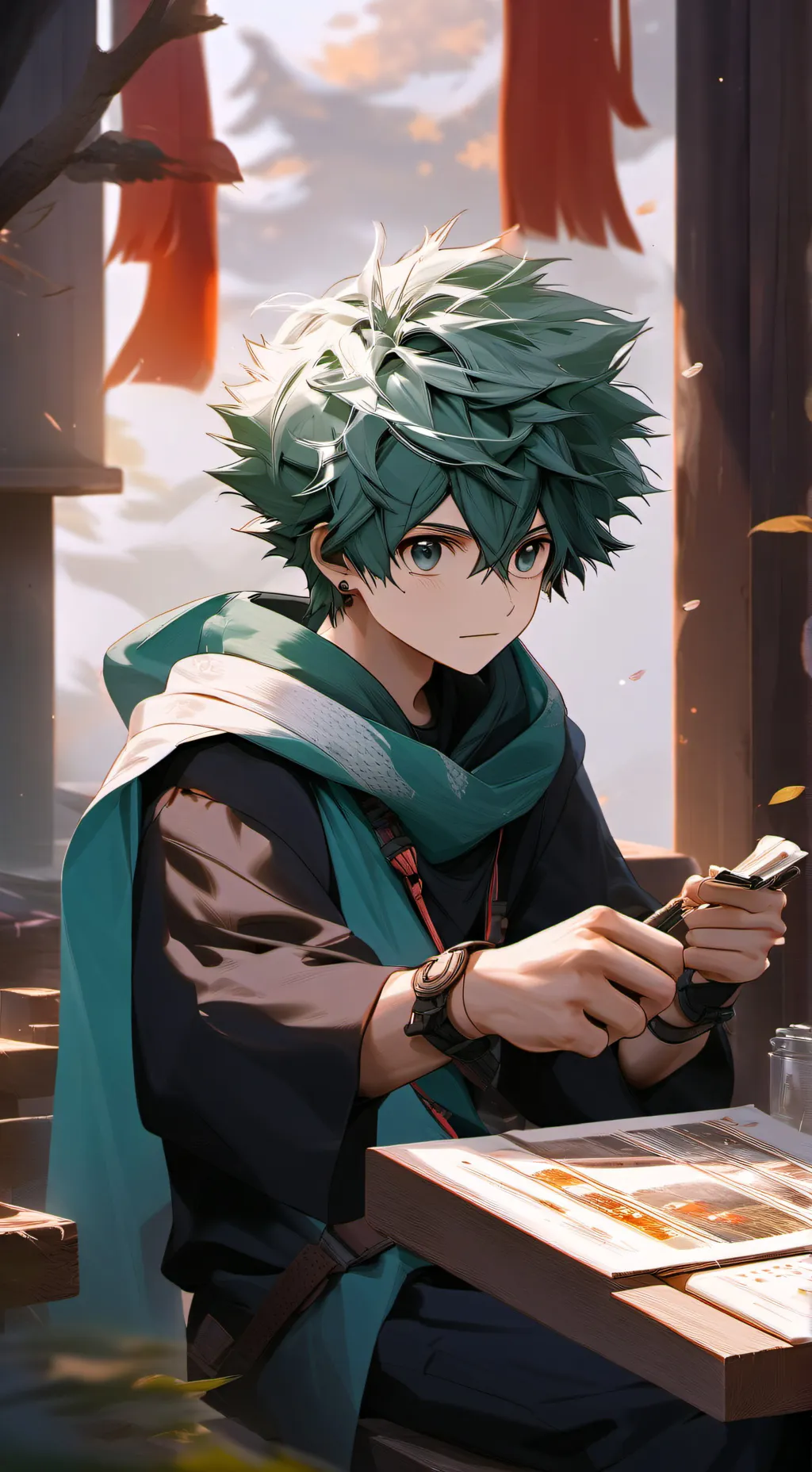 ai character: Izuku (Deku) background