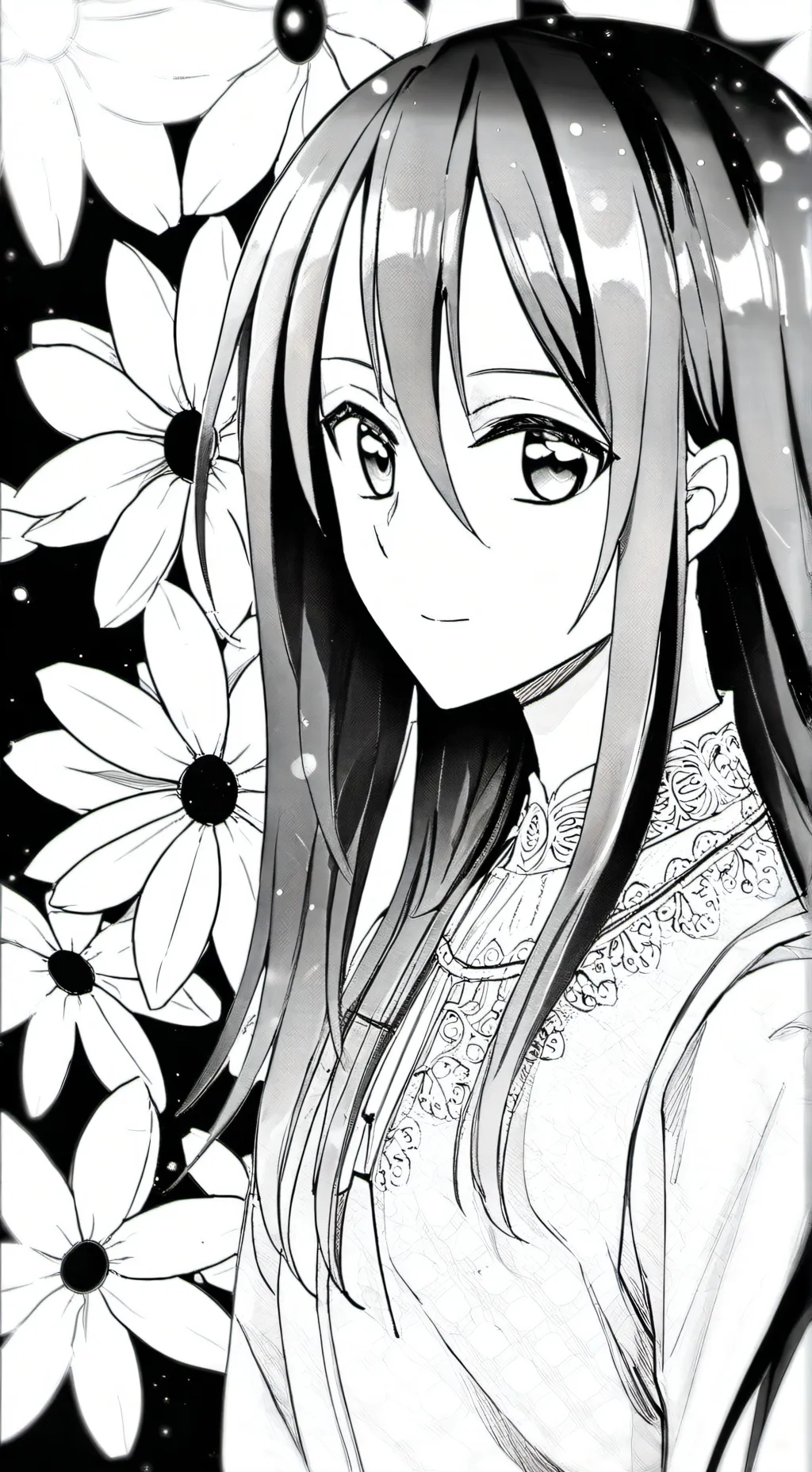 ai character: moon flower family background
