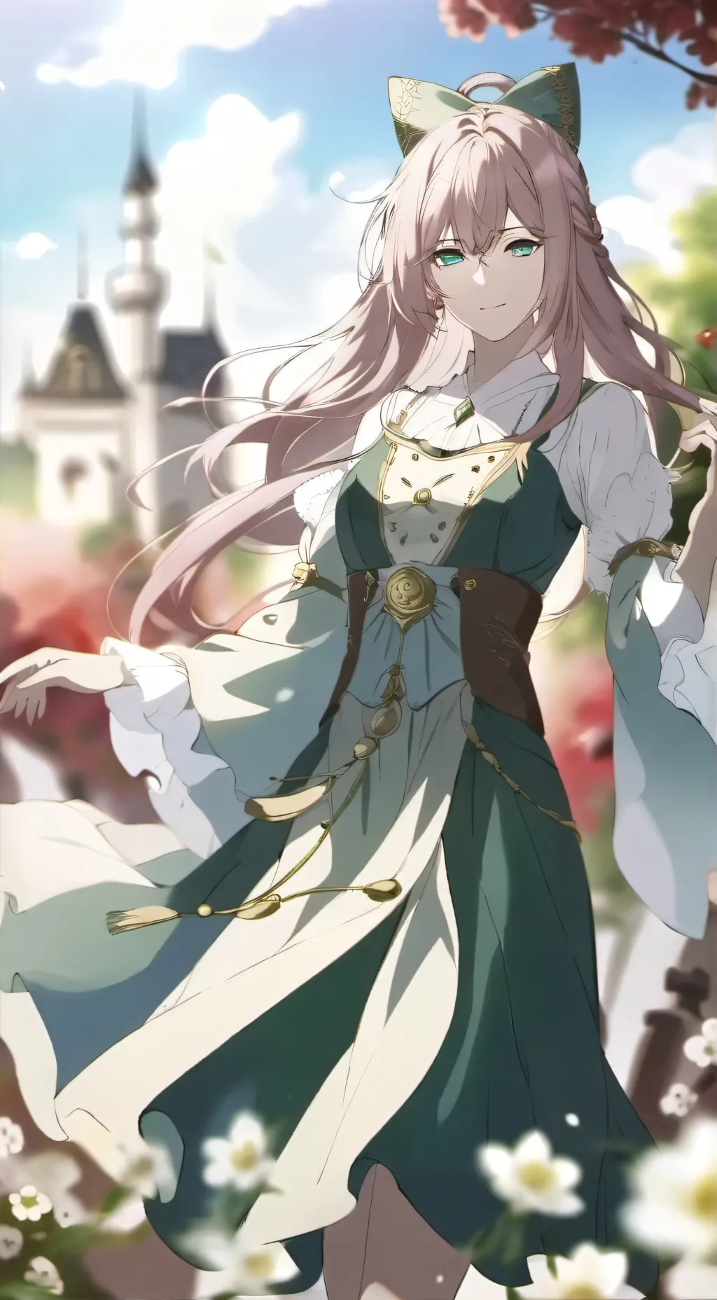 ai character: princesse  background