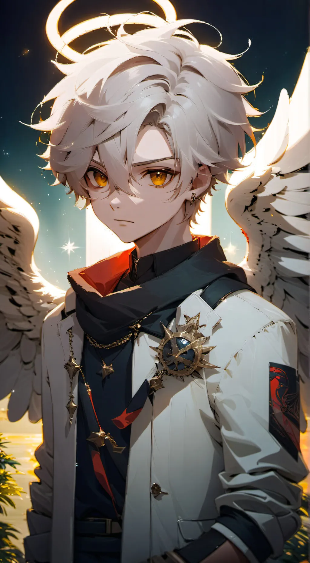 ai character: Angel background
