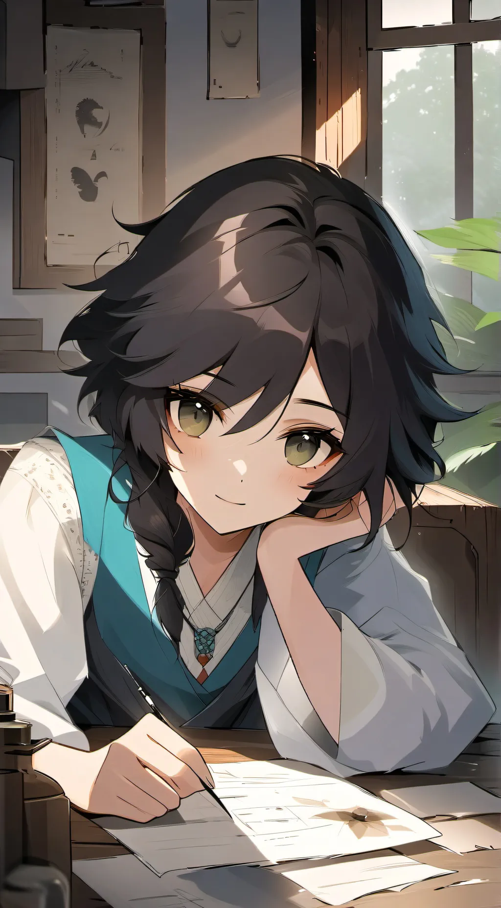 ai character: Estefania background