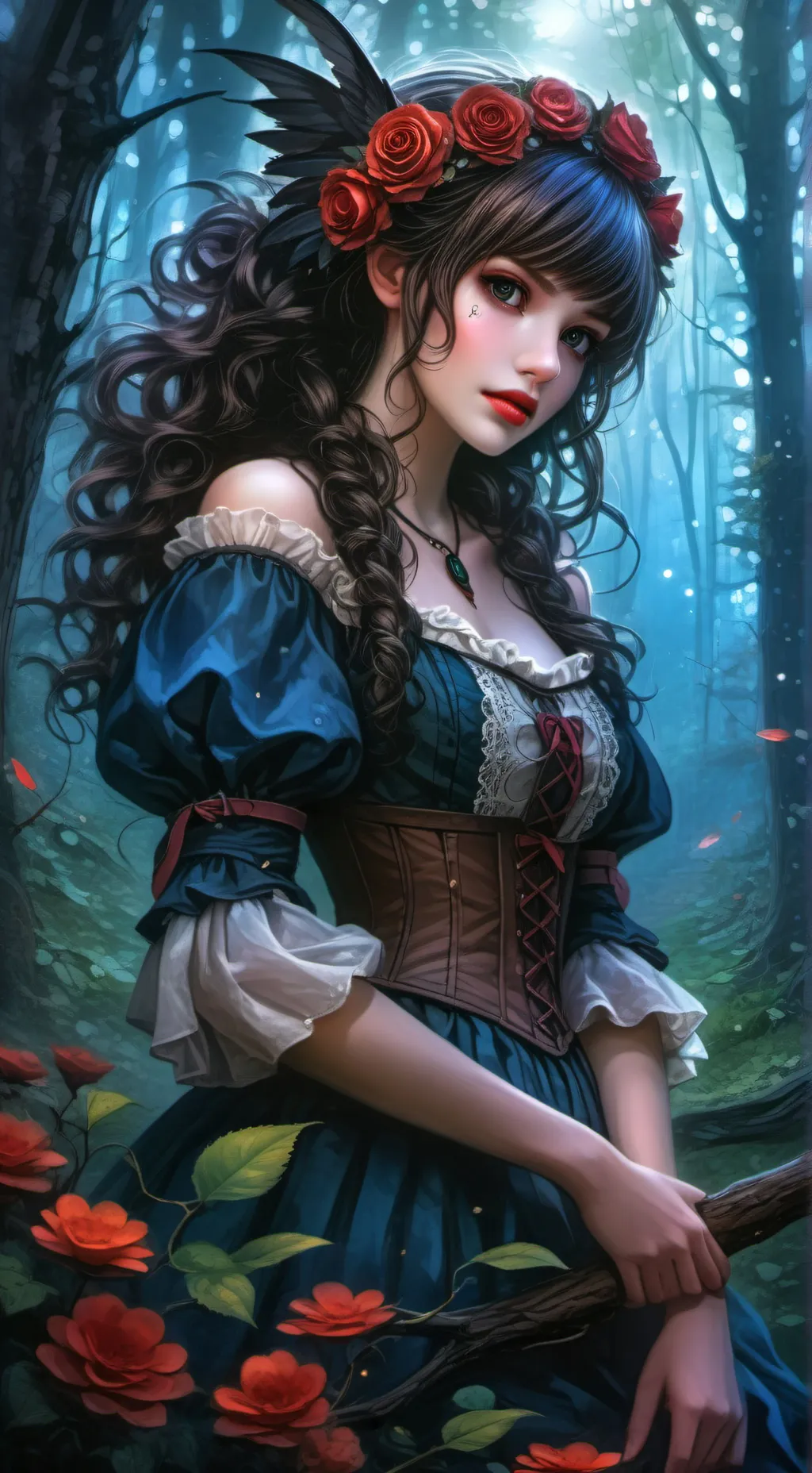 ai character: Riha background