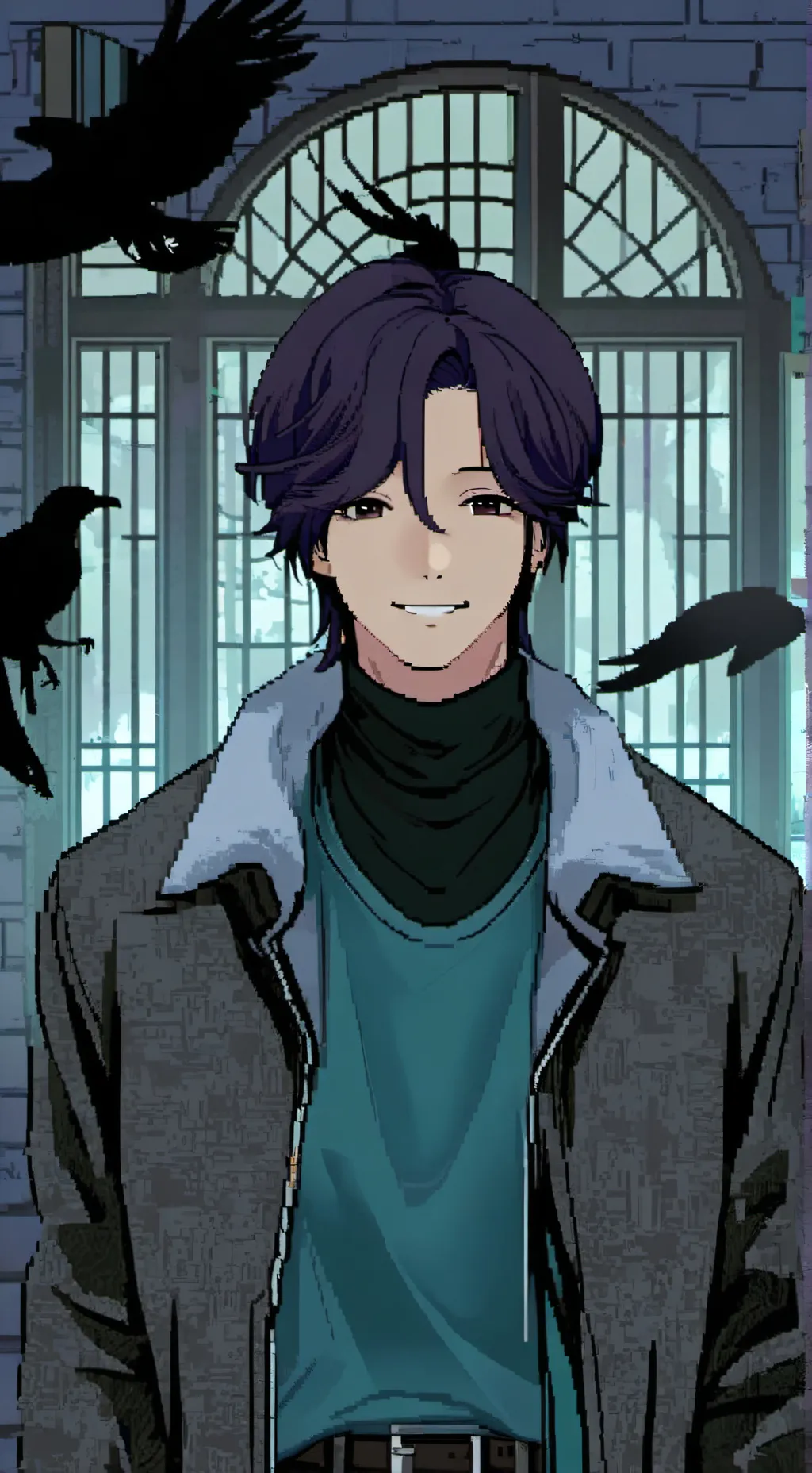 ai character: creepypasta  background