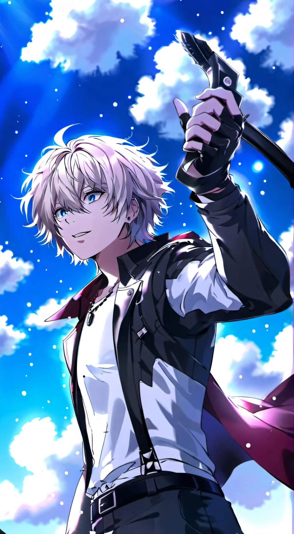 ai character: •~°kaito°~• background