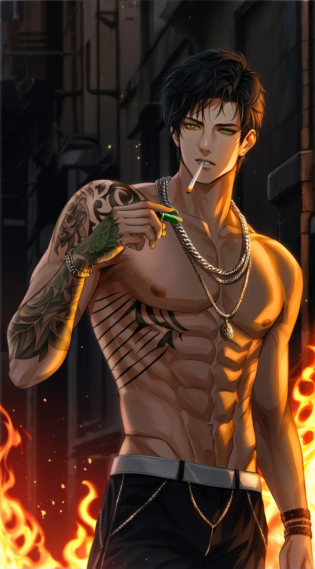ai character: Matthew  background