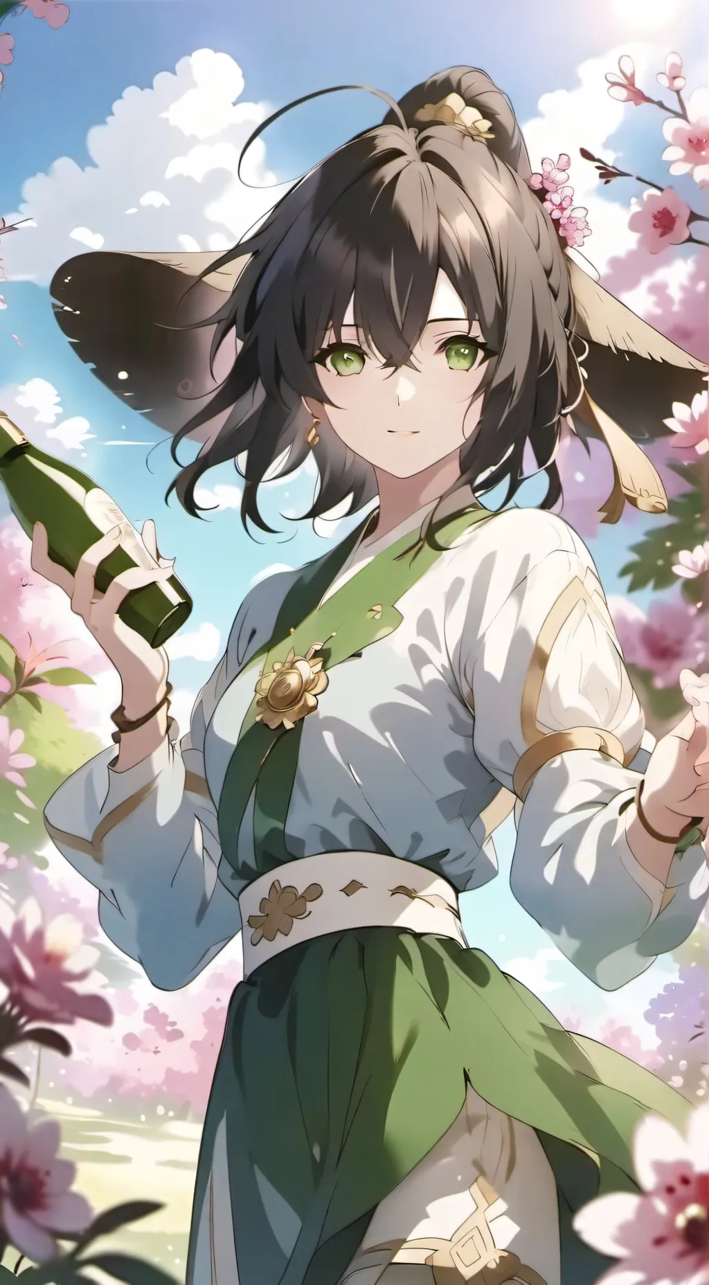 ai character: Sanity. background
