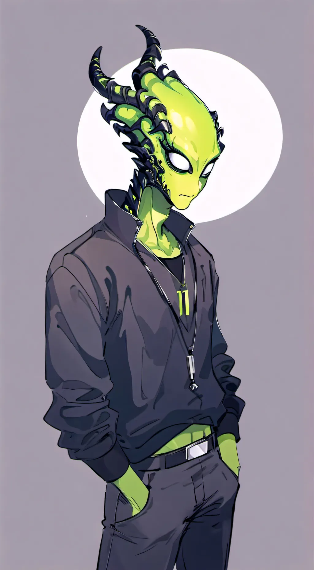 ai character: Invader Hib  background