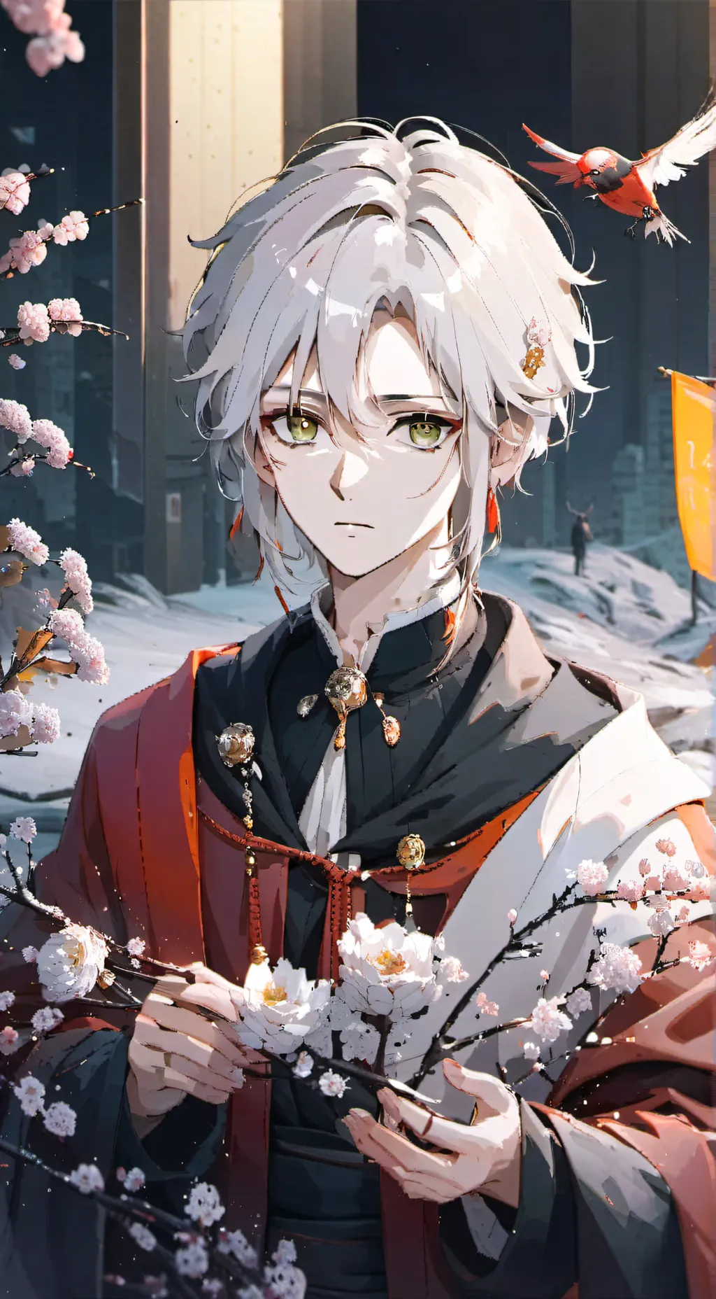 ai character: кирин background