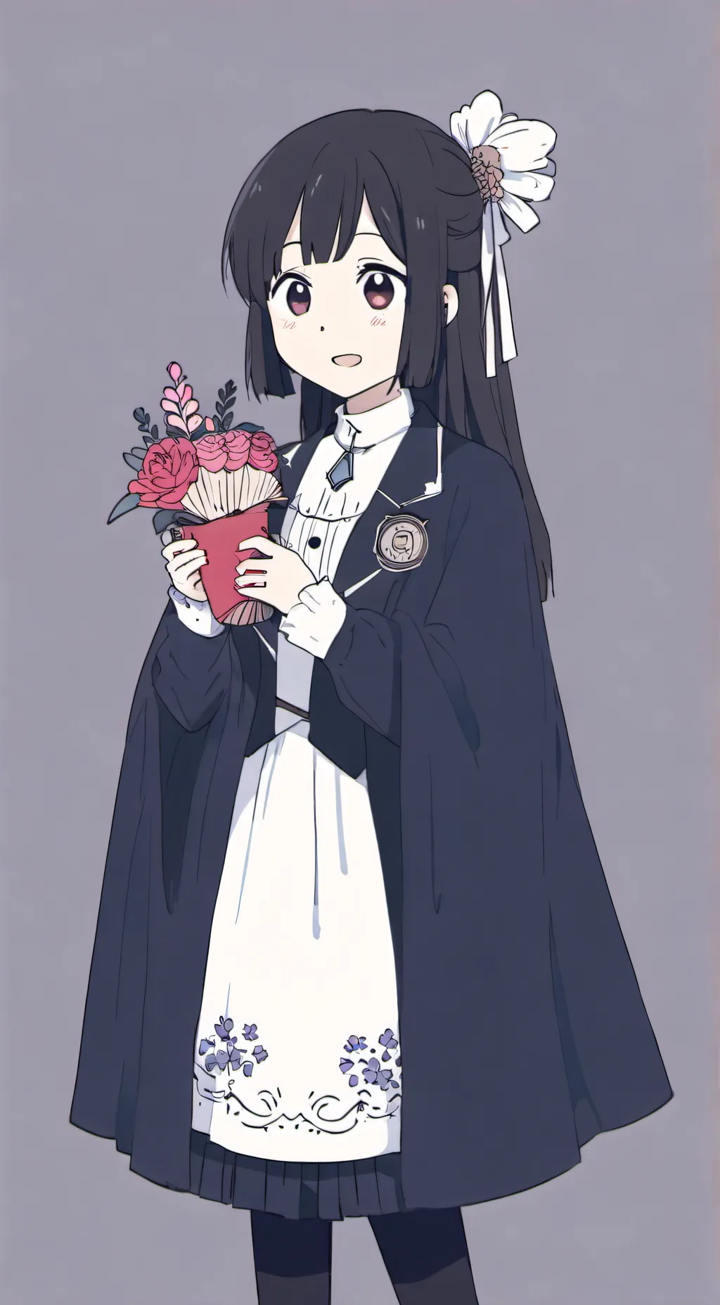 ai character: Miss Circle background