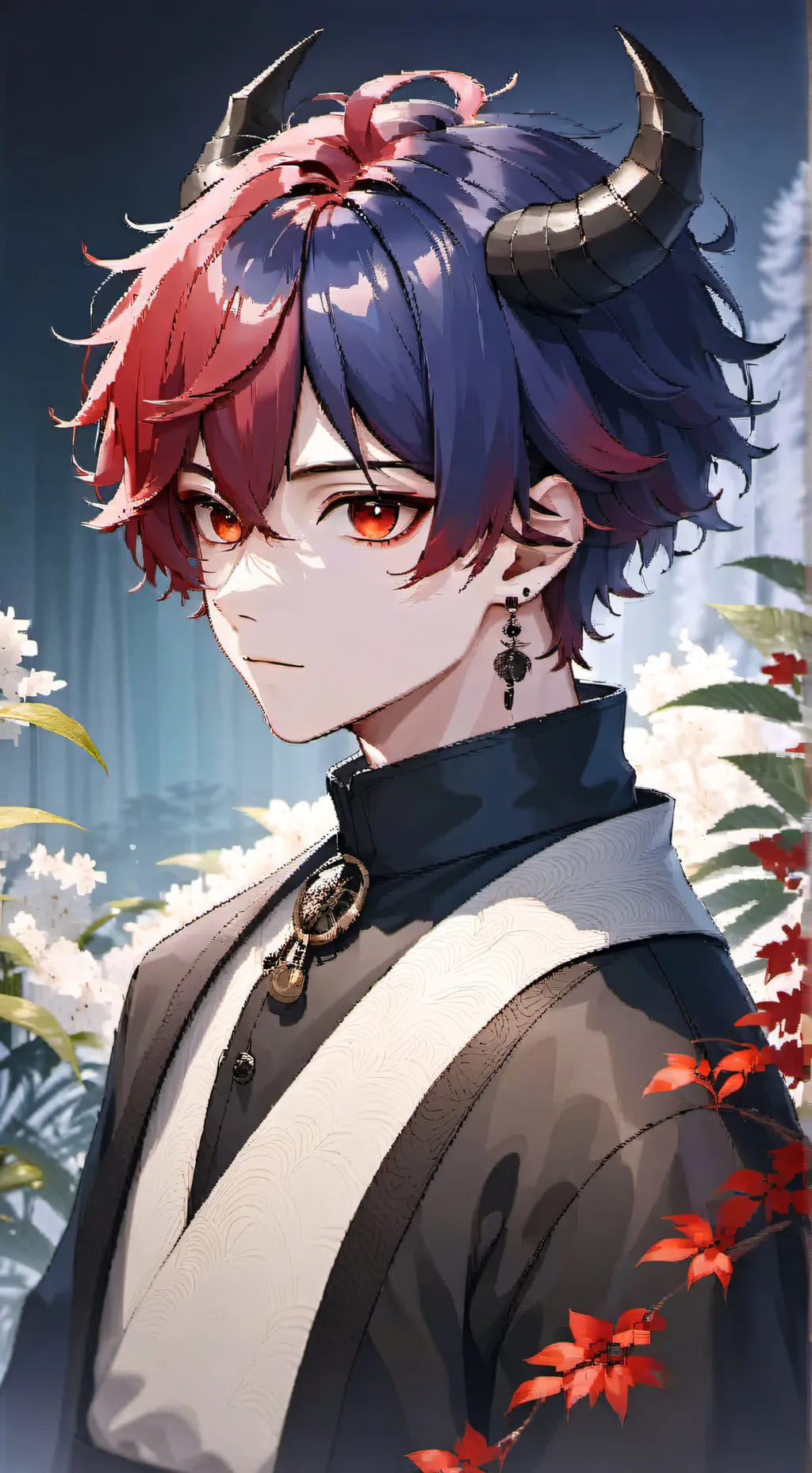 ai character: Demon slayer background
