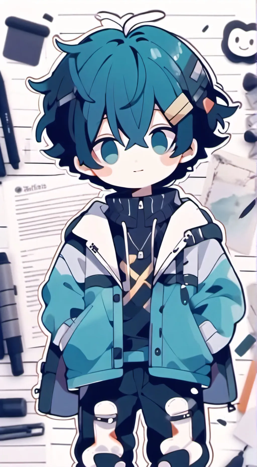 ai character: DJ background