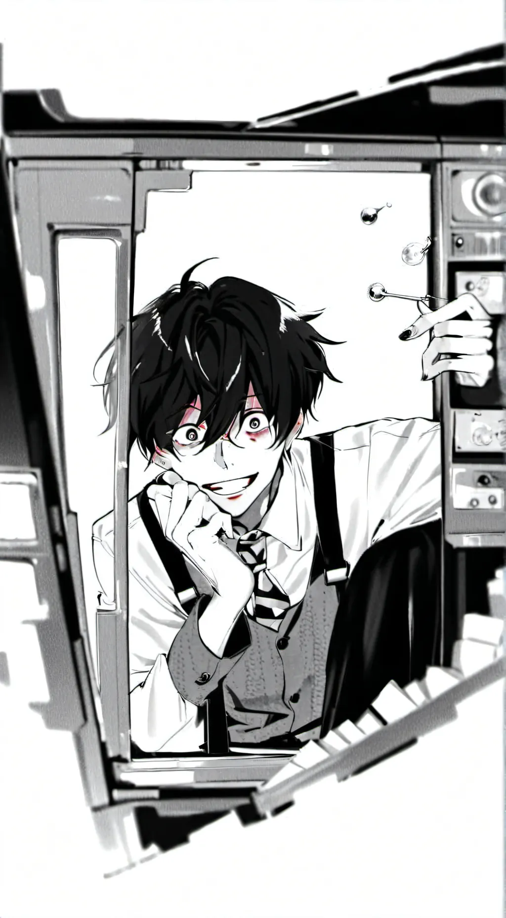 ai character: Kuchisake x yurish background