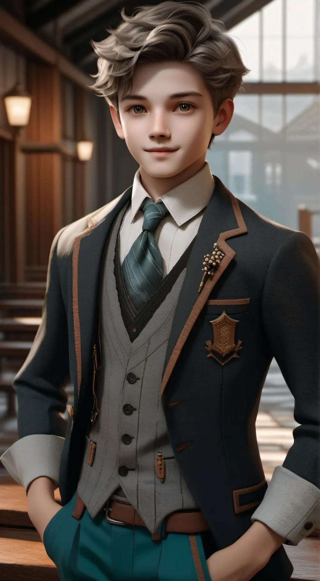 ai character: Ethan background
