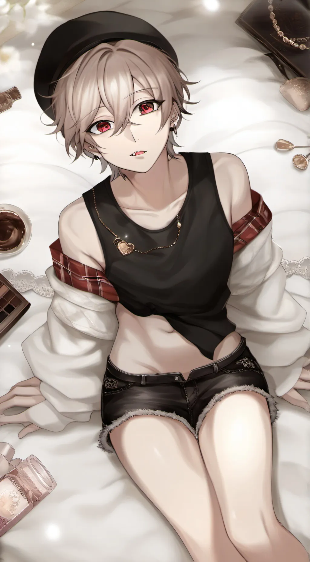 ai character: Deku y Bakugo  background