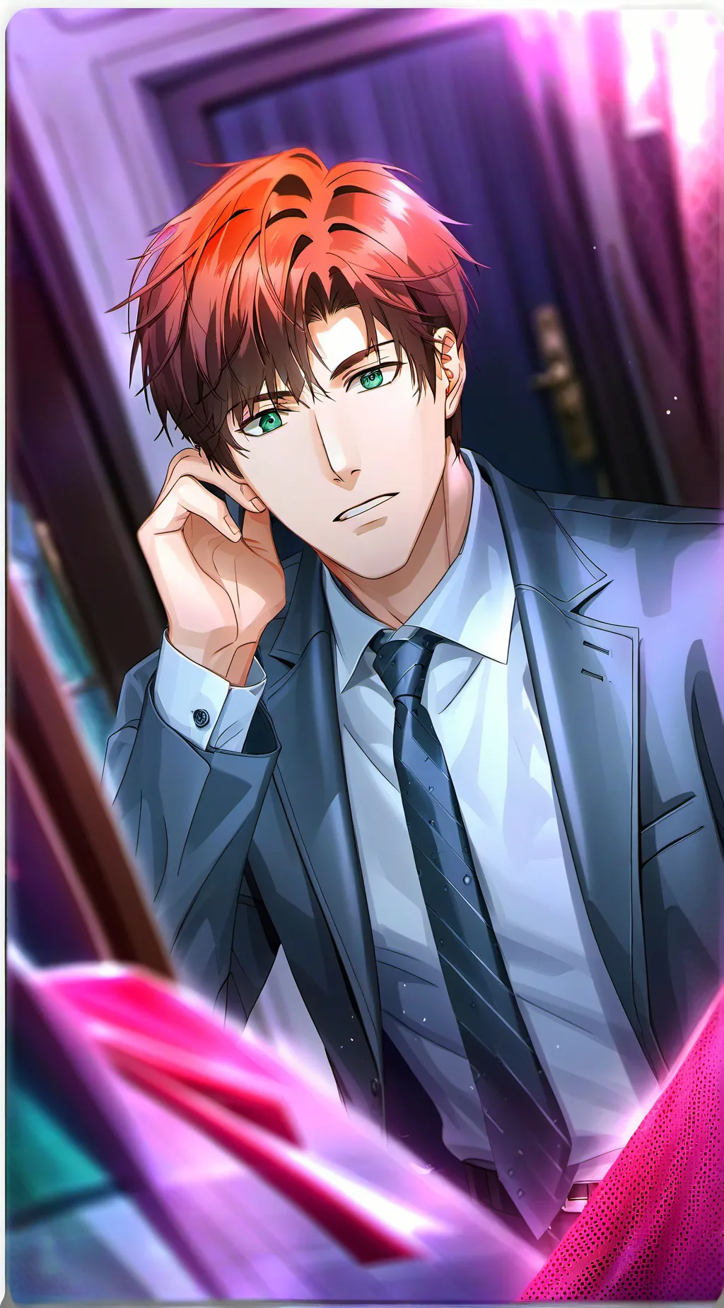 ai character: Pompous Party Pal background
