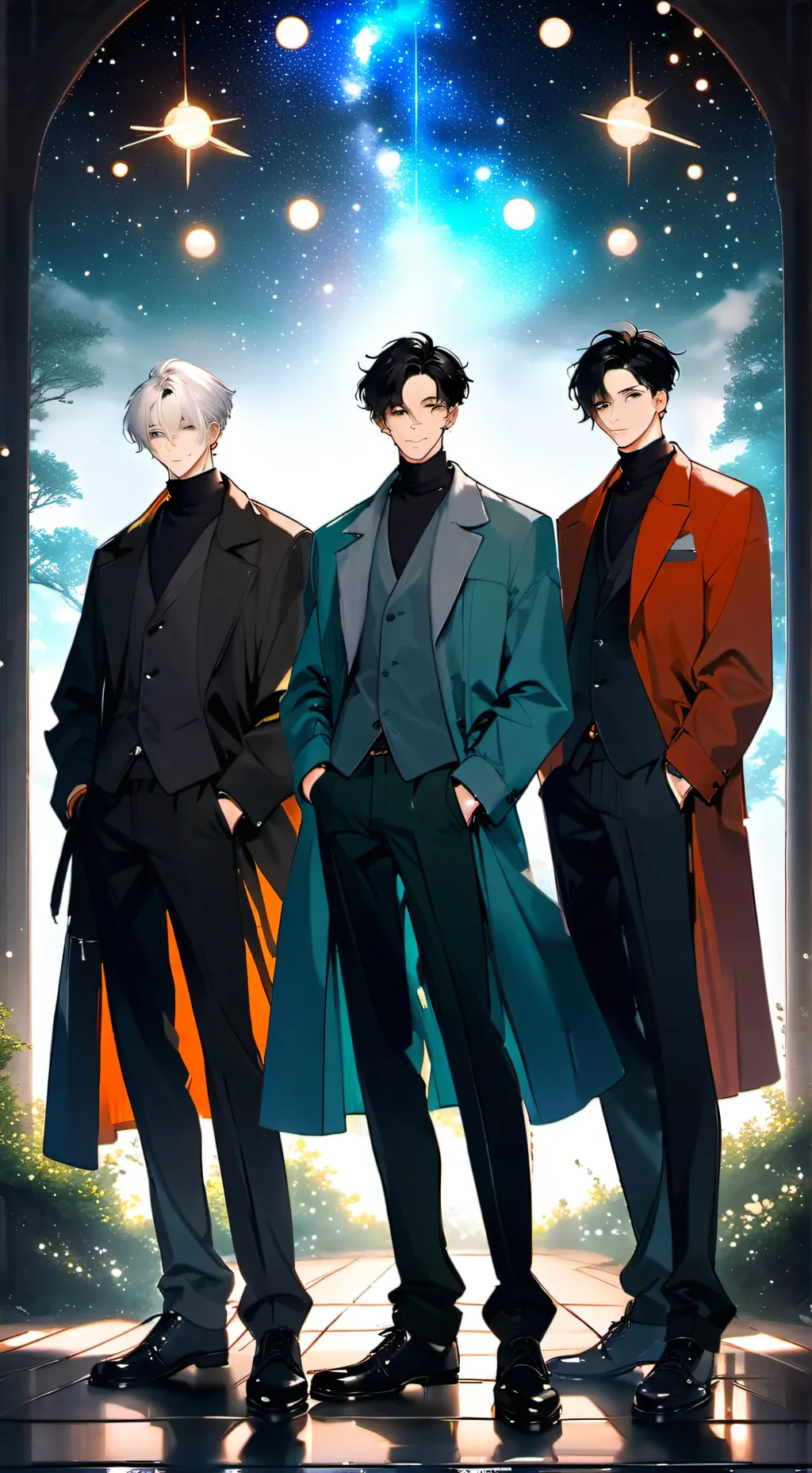 ai character: protective Bros background