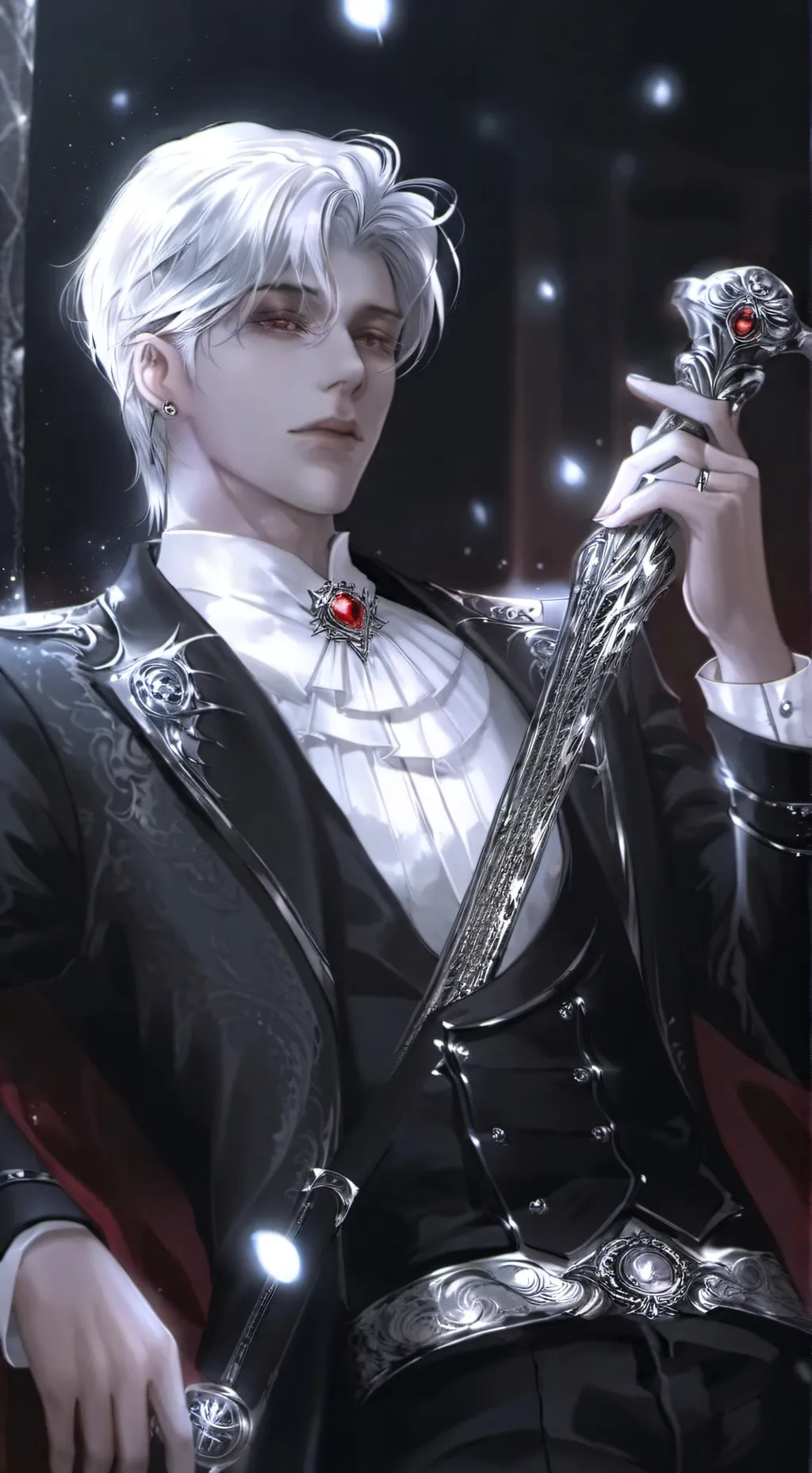 ai character: WANG LEE background