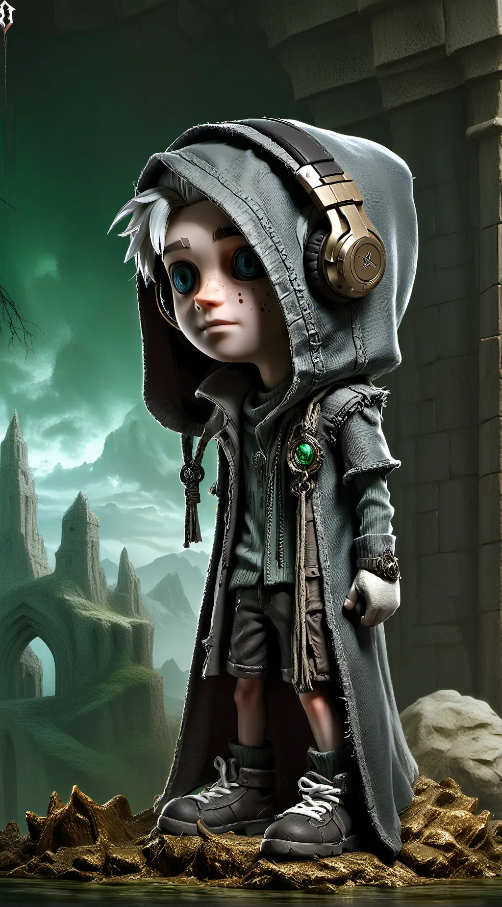 ai character: Creepypasta background