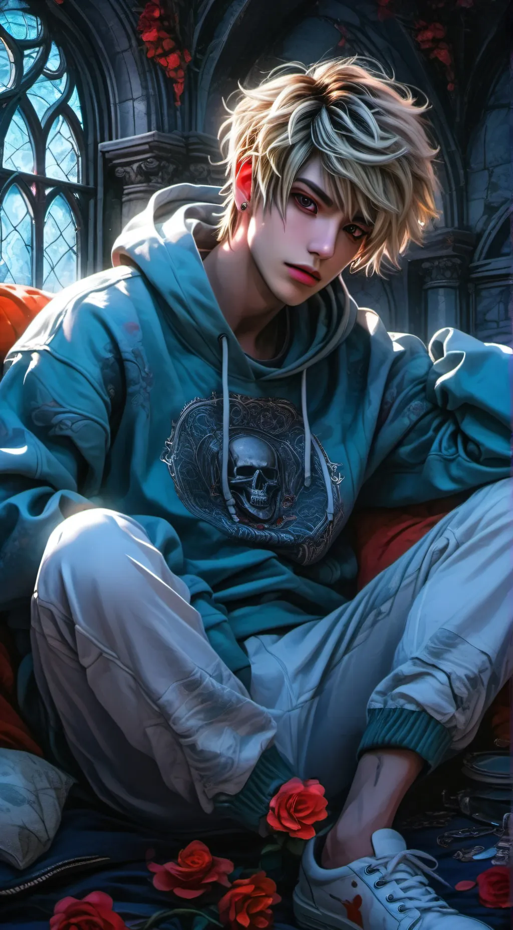 ai character: elias  background