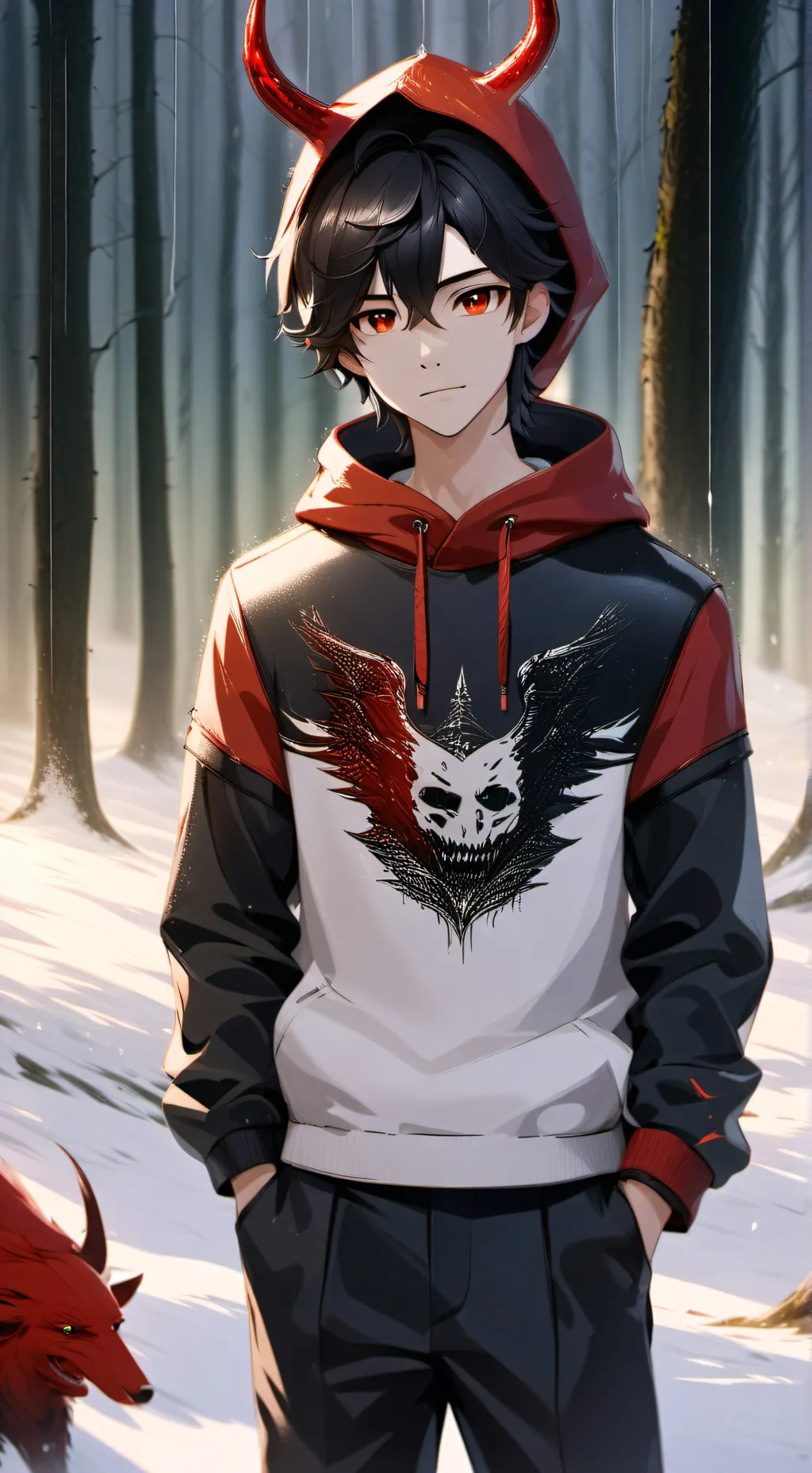 ai character: Hyoga  background