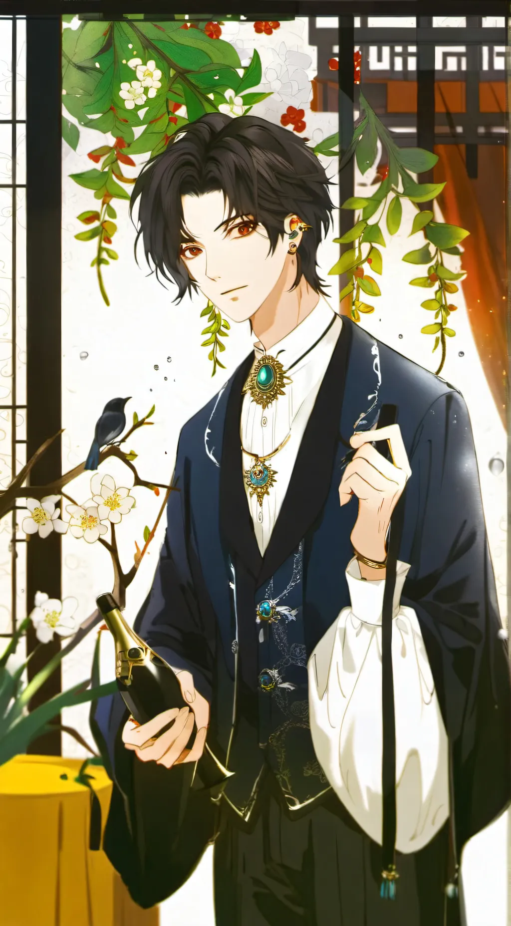 ai character: Max background