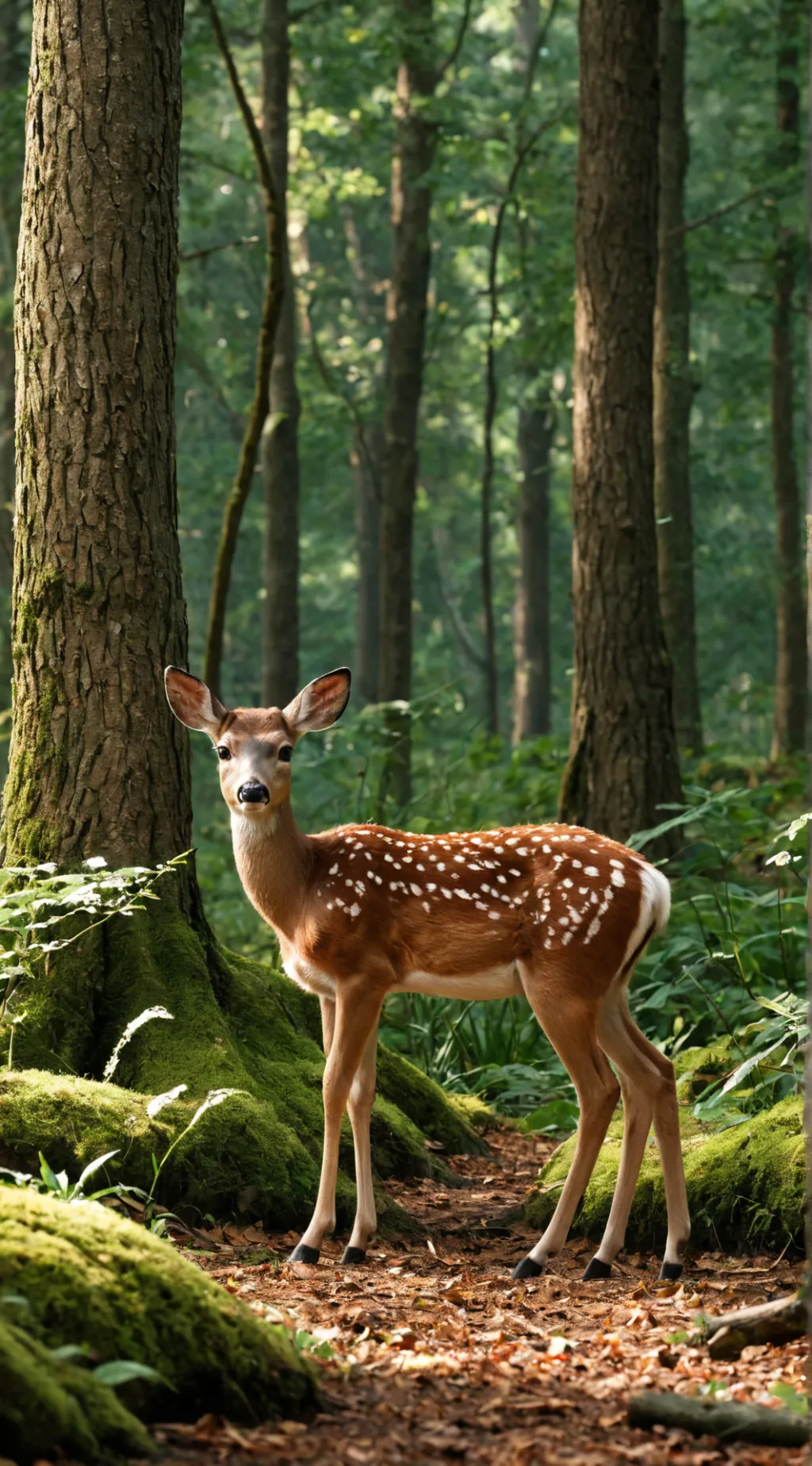 ai character: Bambi background