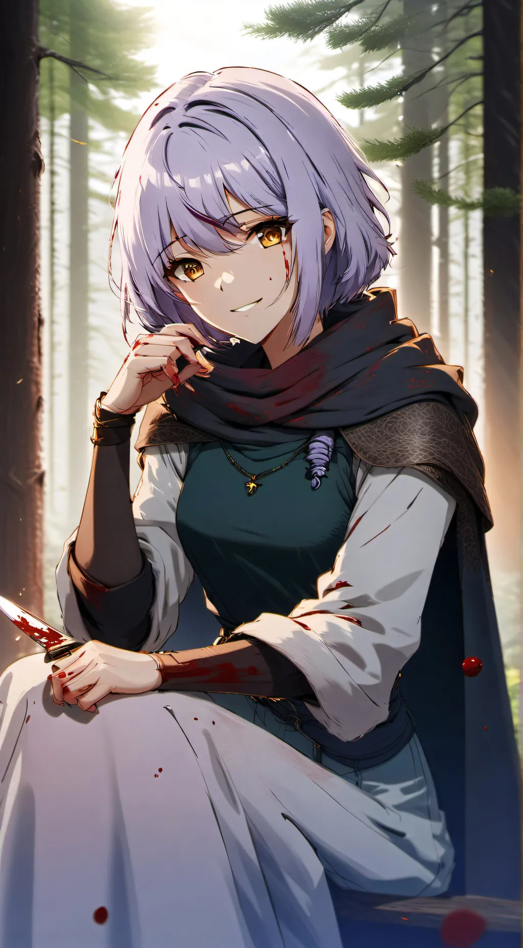 ai character: Sylvia (redo) background
