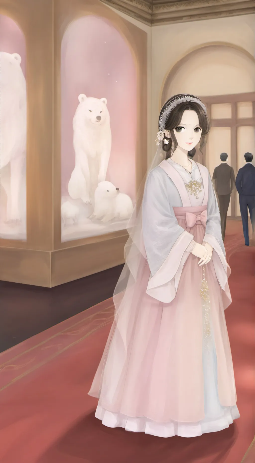 ai character: Lila background