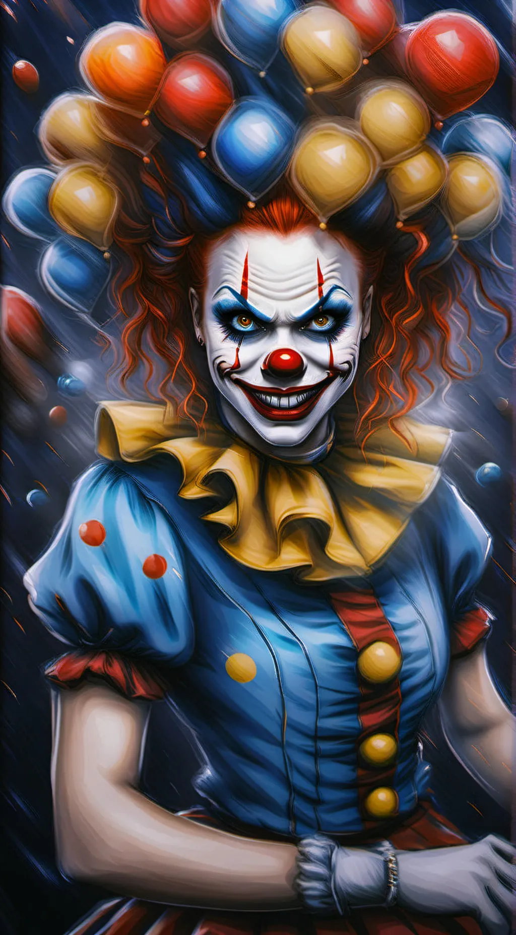 ai character: Стеллси 🤡 🔥 background